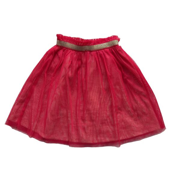 Hanna Andersson Red Tulle Skirt - Picture 3 of 4